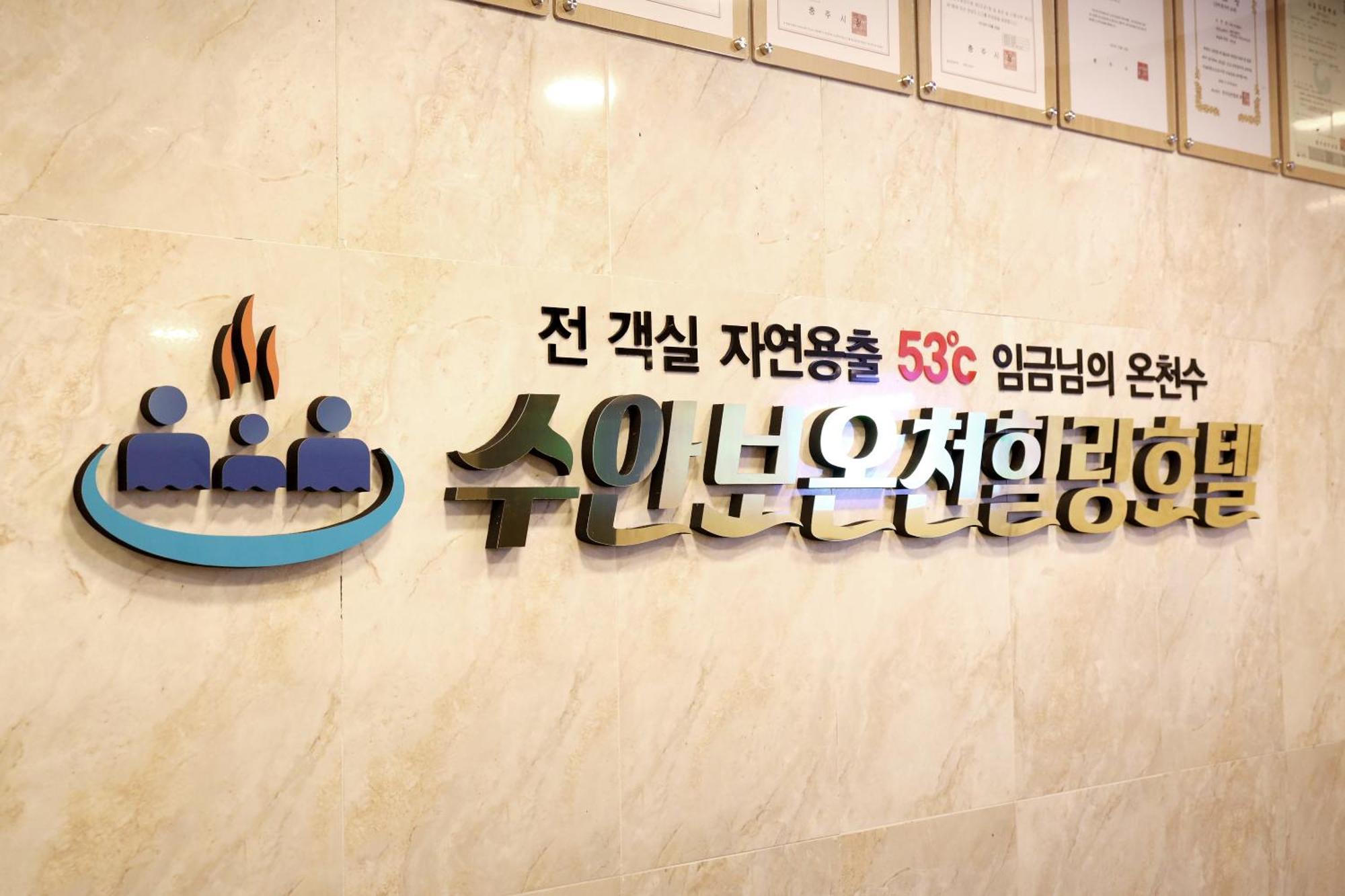 Suanbo Hot Spring Healing Hotel Чхунджу Экстерьер фото